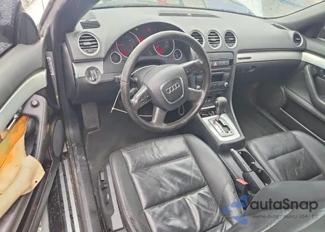 2008 Audi A4 2.0T Cabriolet z USA, uszkodzony, nr VIN WAUAF48HX8K012156